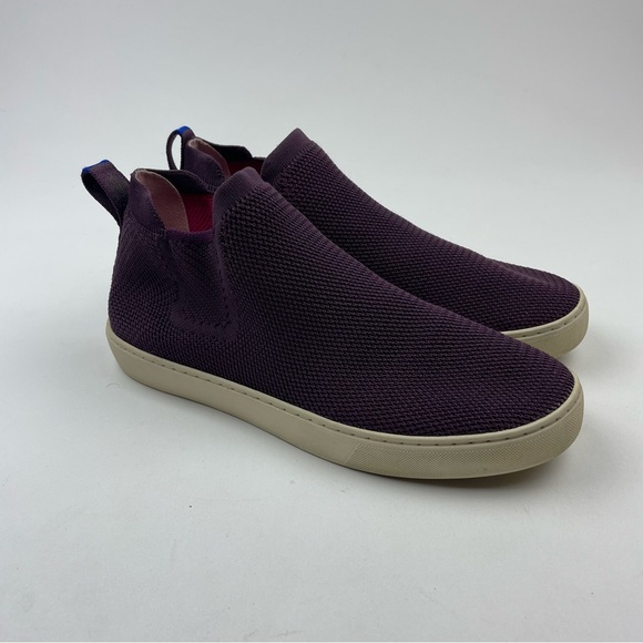 Rothy’s Berry Lattice Stitch Chelsea Boots Limited Edition Retired Size 11.5 - Picture 3 of 11